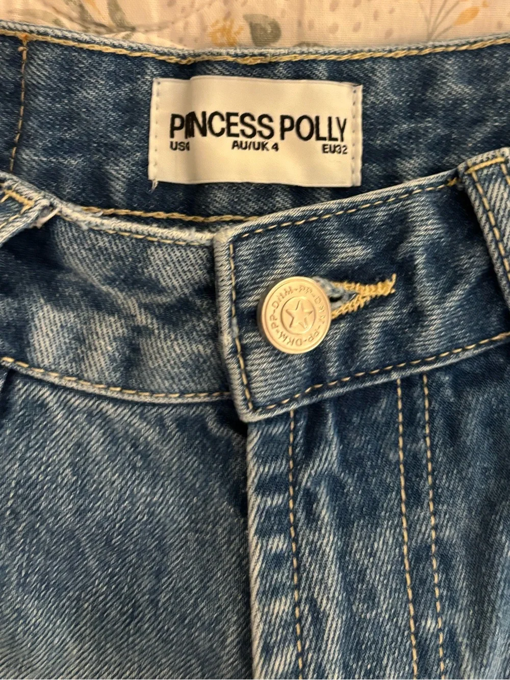 Princess Polly Low Rise Wide Leg Jeans